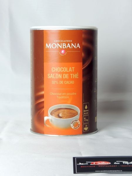 Chocolat en poudre 32% cacao Monbana 500 gr.