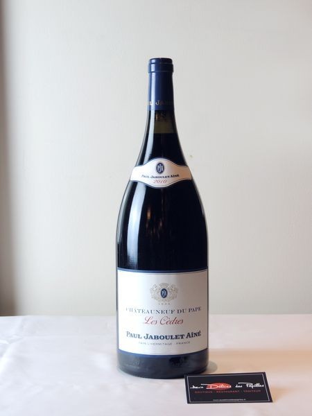 ChâteauNeuf du Pape rouge Les cèdres P. Jaboulet magnum