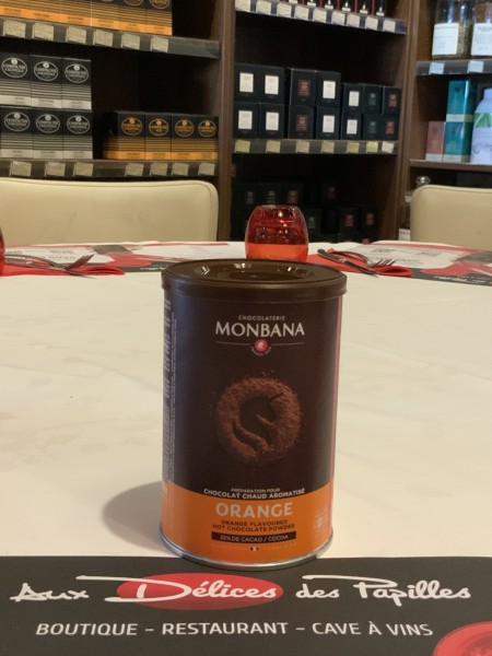 Maison Merling - Chocolat en poudre Orange 250g Monbana