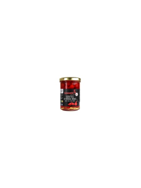 Gouttes de poivrons rouges 100gr